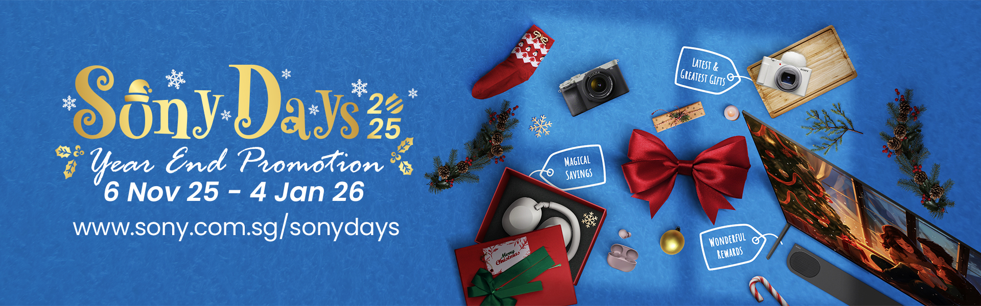 Sony Promotion Banner